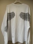 Bluza skrzydła biała cyrkonie