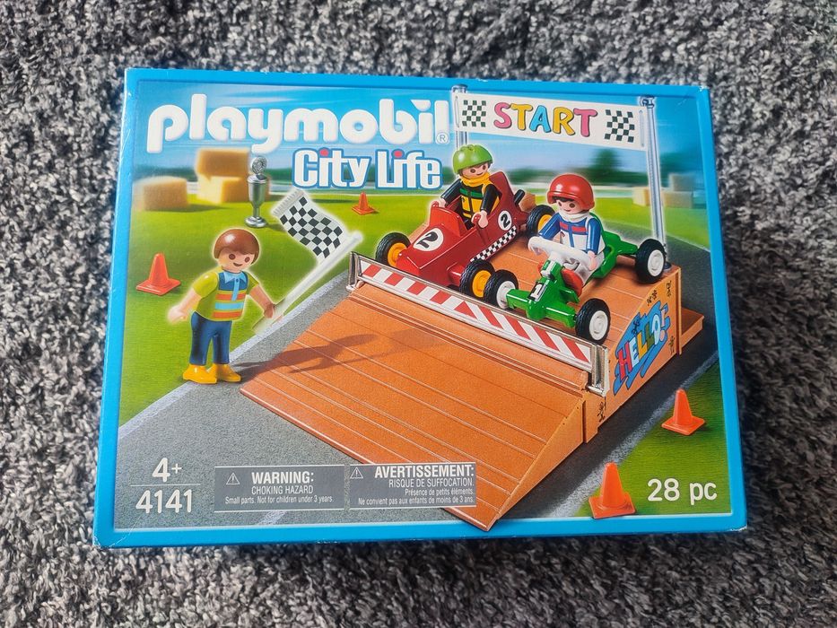 Playmobil wyścigi gokartów 4141 NOWE