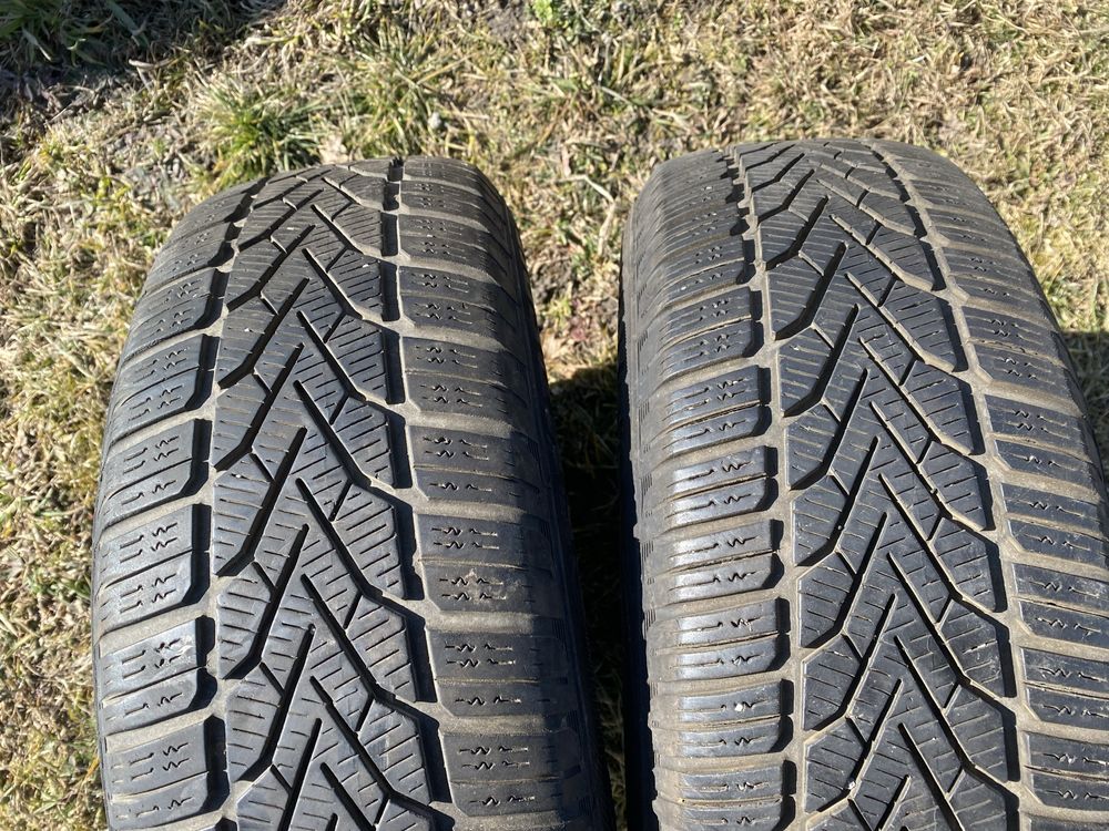 2 Opony zimowe 195/65 R15T + felgi stalowe