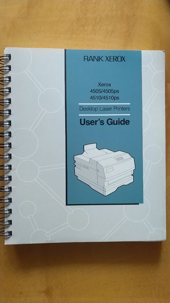 Instrukcja drukarki Xerox 4505/4510 User's Guide