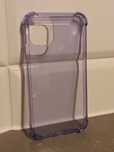 Etui / obudowa na iPhone 11 transparentna liliowa fioletowa