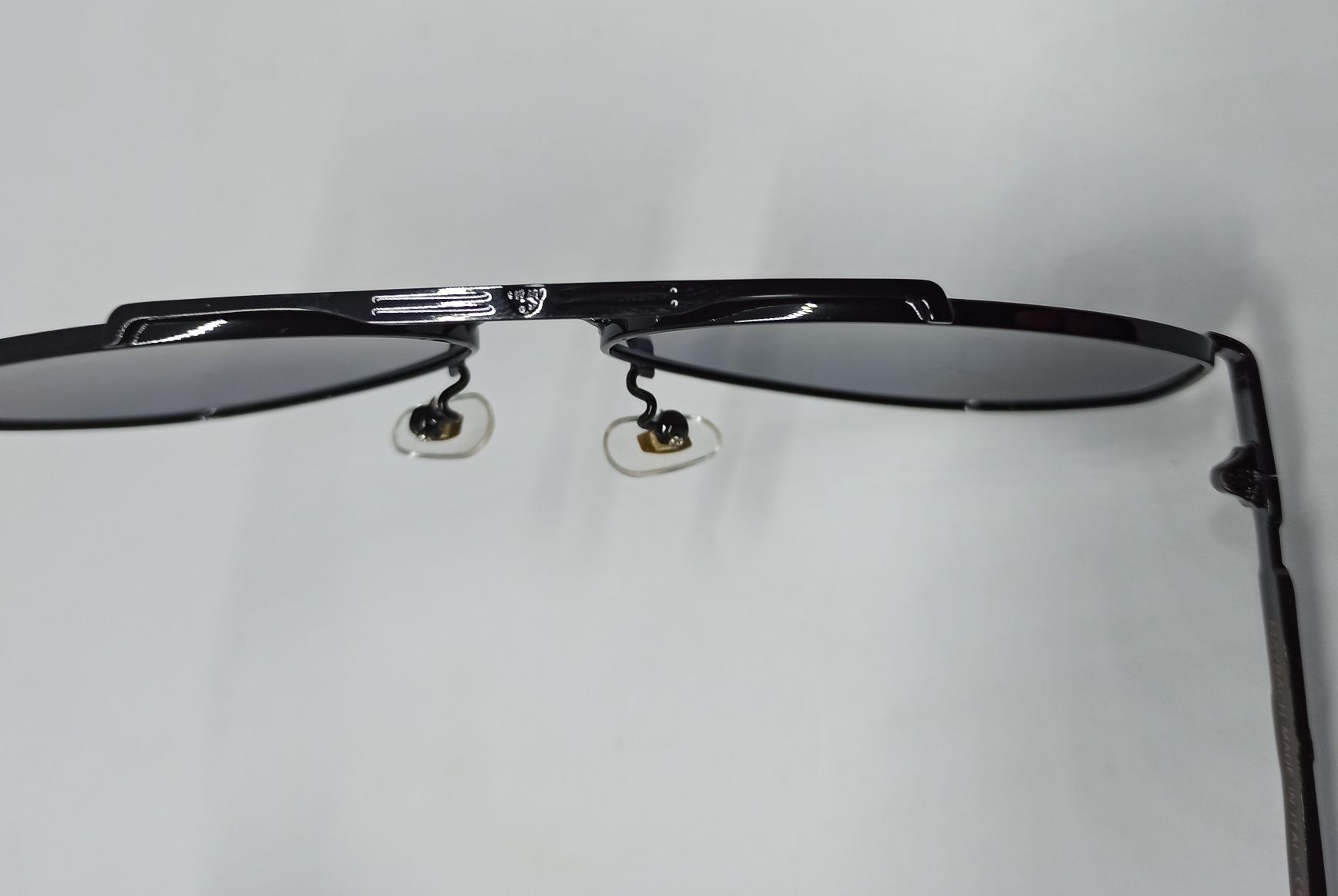 Maybach очки капли мужские черные однотонные в черной металлич оправе