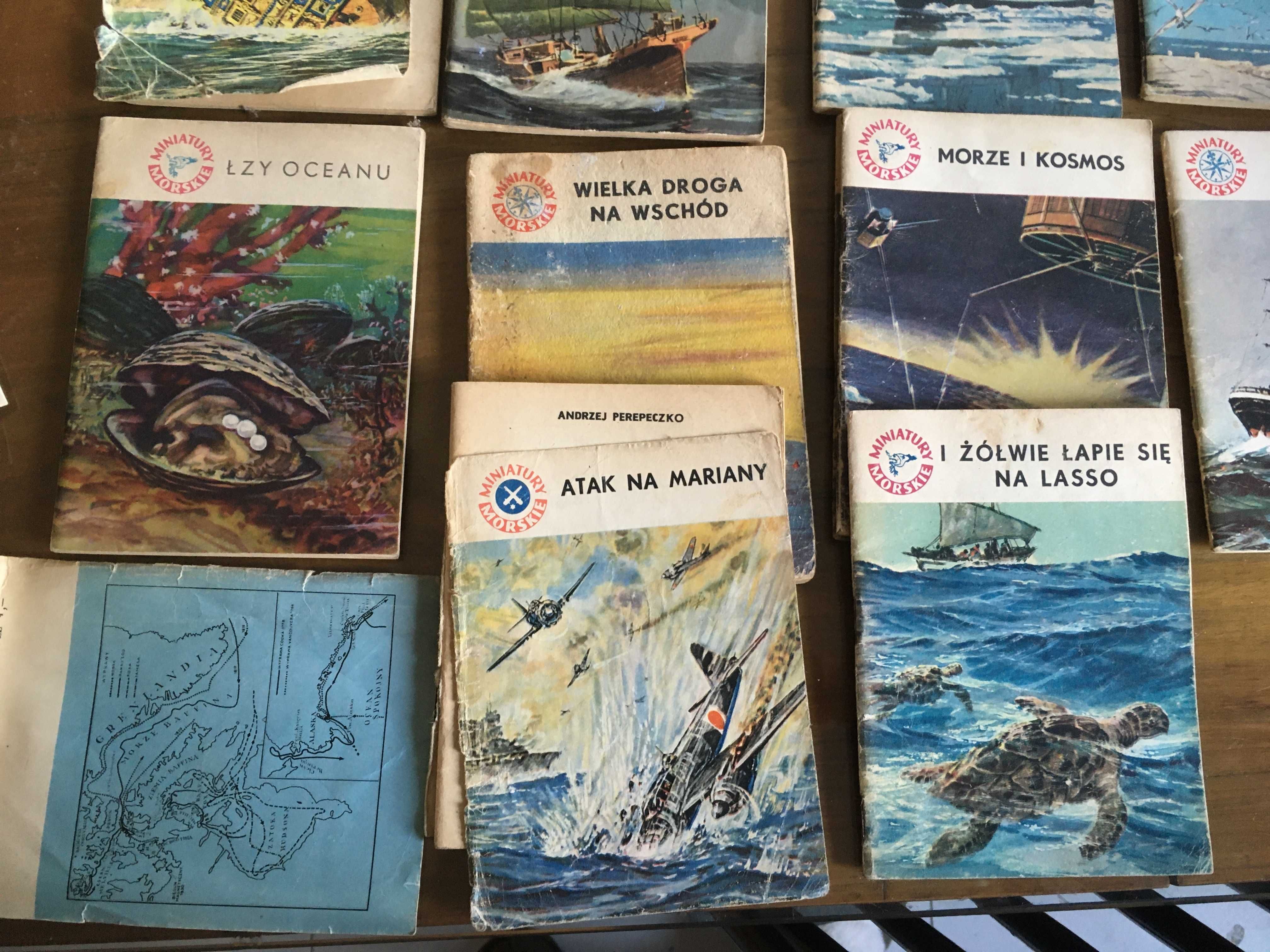 Miniatury morskie zestaw 10 książeczek