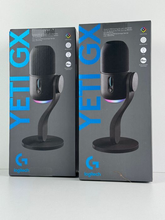 Новий Ігровий мікрофон/студійний мікрофон Logitech G Yeti GX