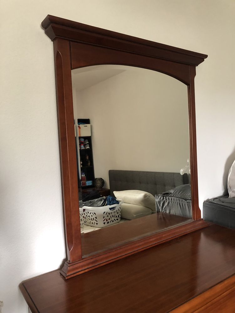 Conjunto Mobilia quarto madeira macica