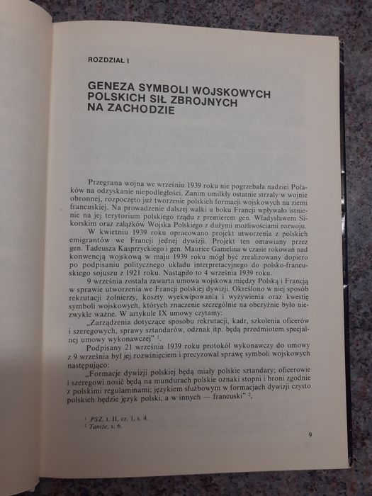 Murgrabia - Symbole wojskowe polskich sił zbrojnych na Zachodzie /spis