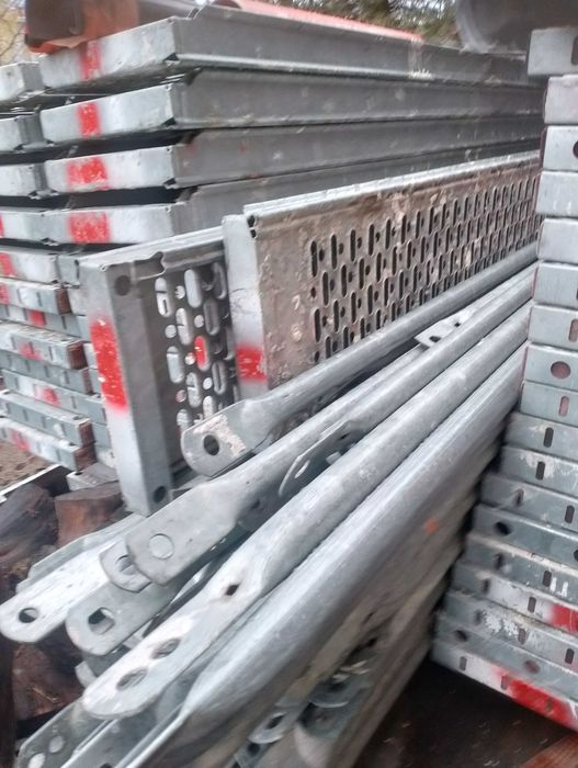 Używane rusztowanie firmy plettac 360m2