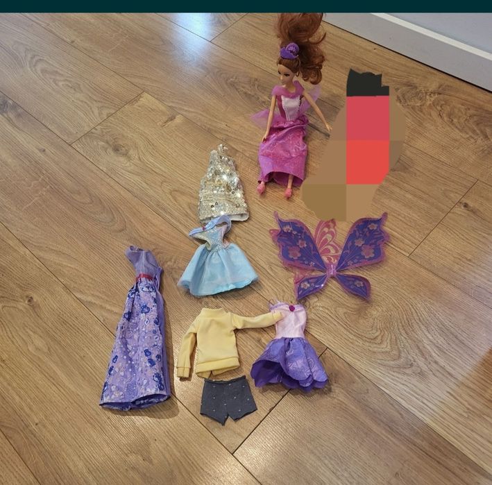 Lalka barbi Zestaw z ubraniami i ken