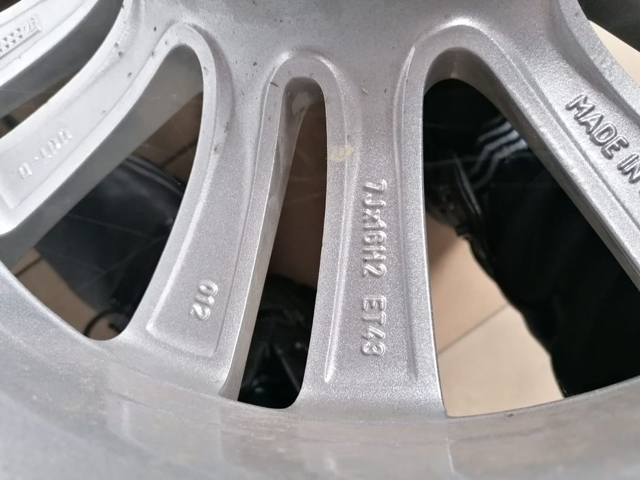 Komplet kół zimowych Mercedes W204 lift