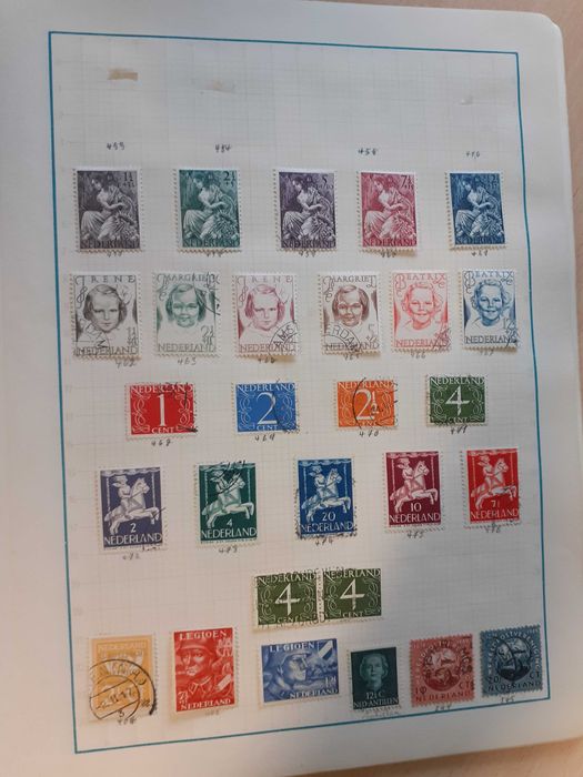 Znaczki pocztowe Holandii