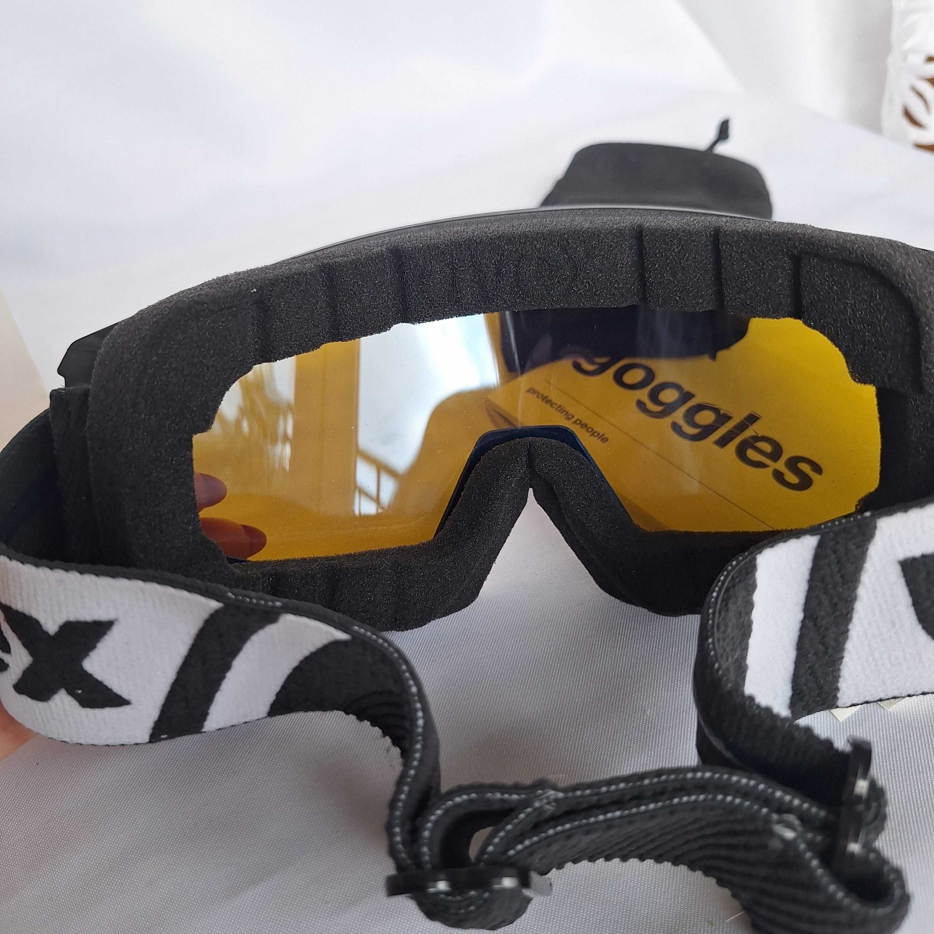 Gogle narciarskie Uvex Athletic LGL Black Matt S2