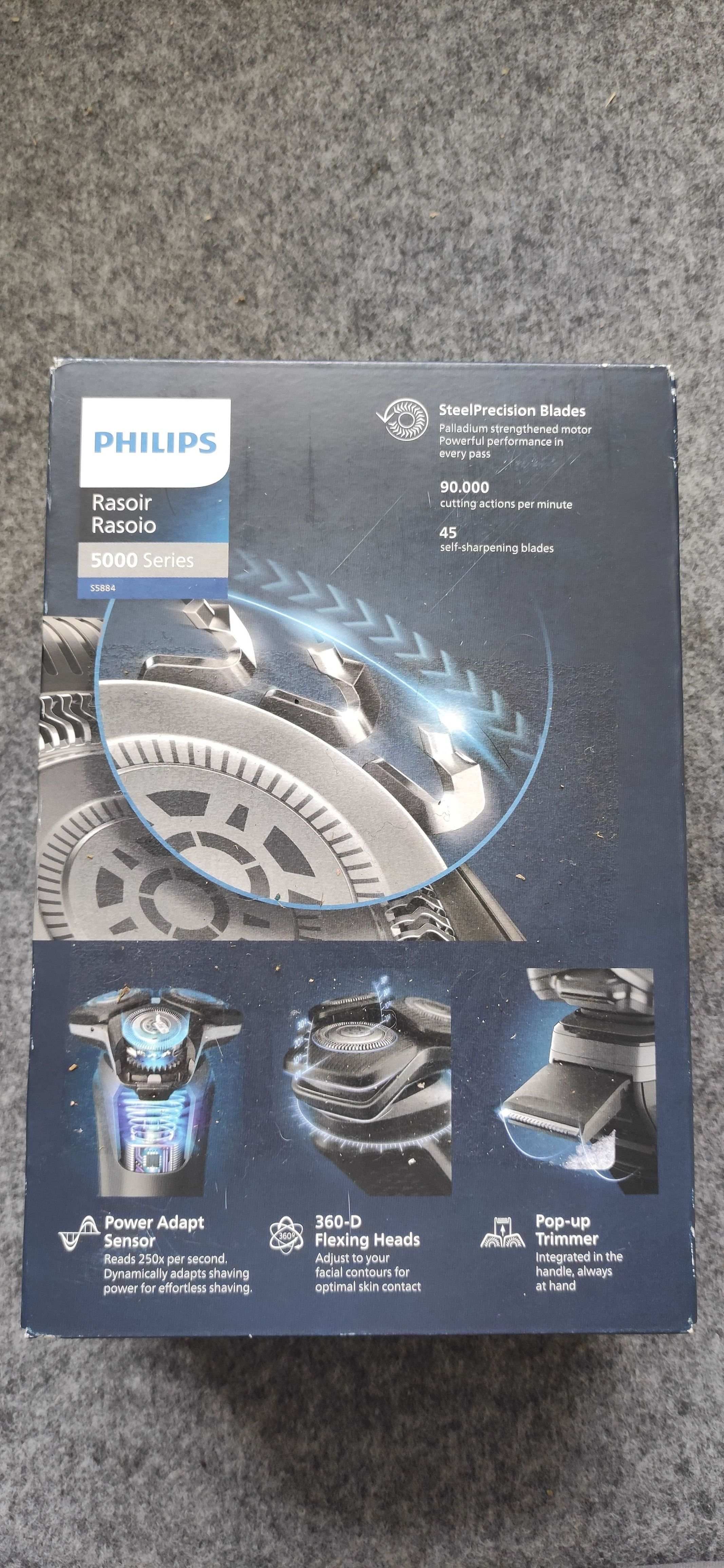 philips golarka s5000 (nowa zaplombowana) *Model s5884*