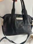 Mammania bags czarna torebka torba shopper bag GWEN Skórzana