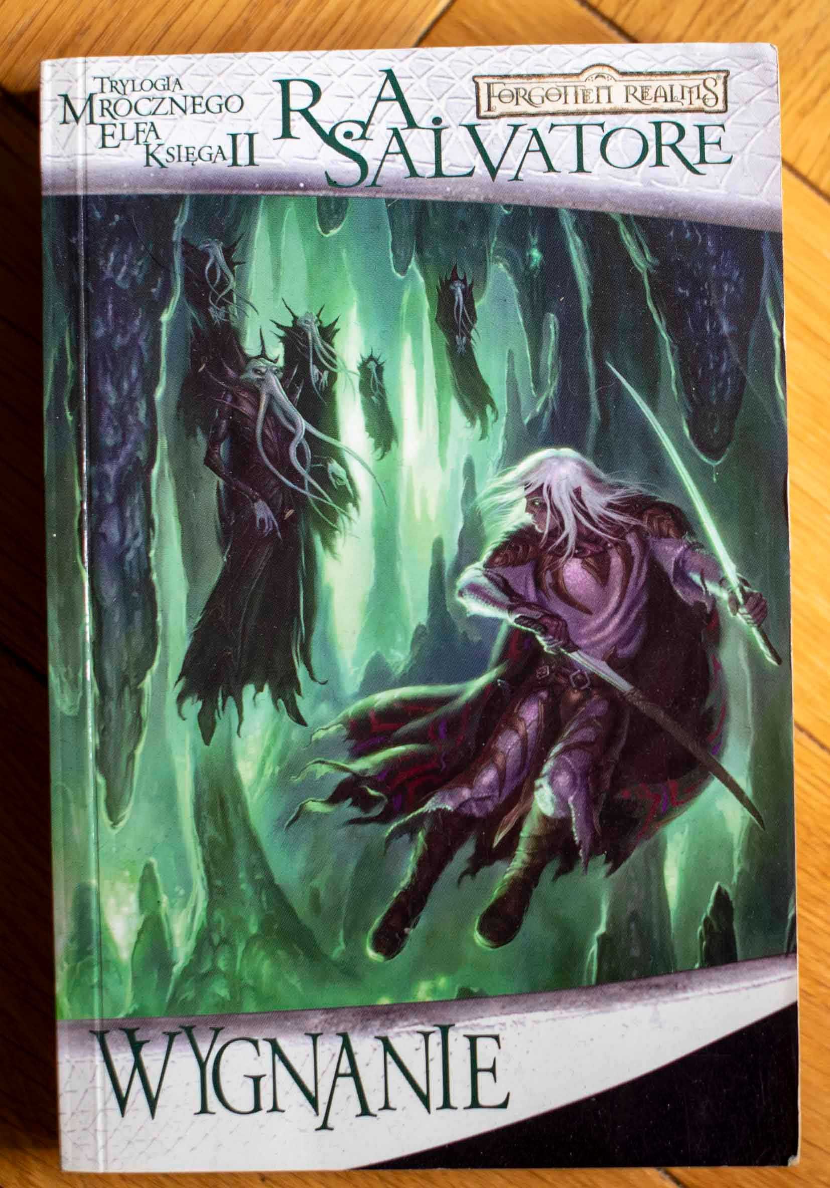 Legendy Drizzta 2 Wygnanie Salvatore ISA Fantastyka Forgotten Realms