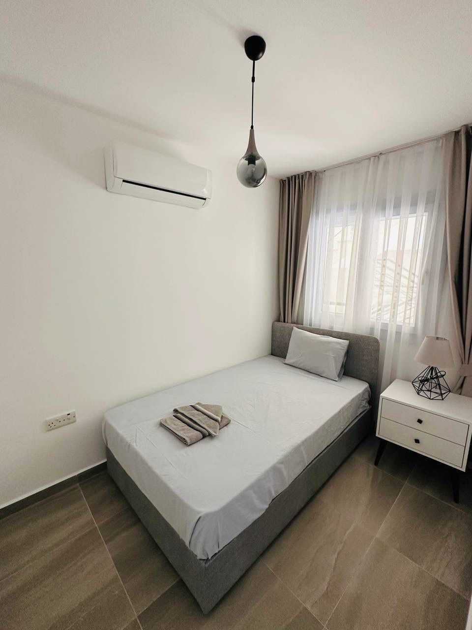 Квартира 86м2+13м2 терраса/Апартамент 3+1 в 100м от моря, мебель Кипр