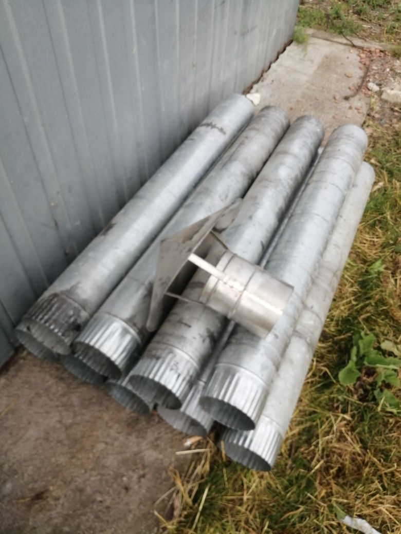 Daszek Rury 9szt fi 120