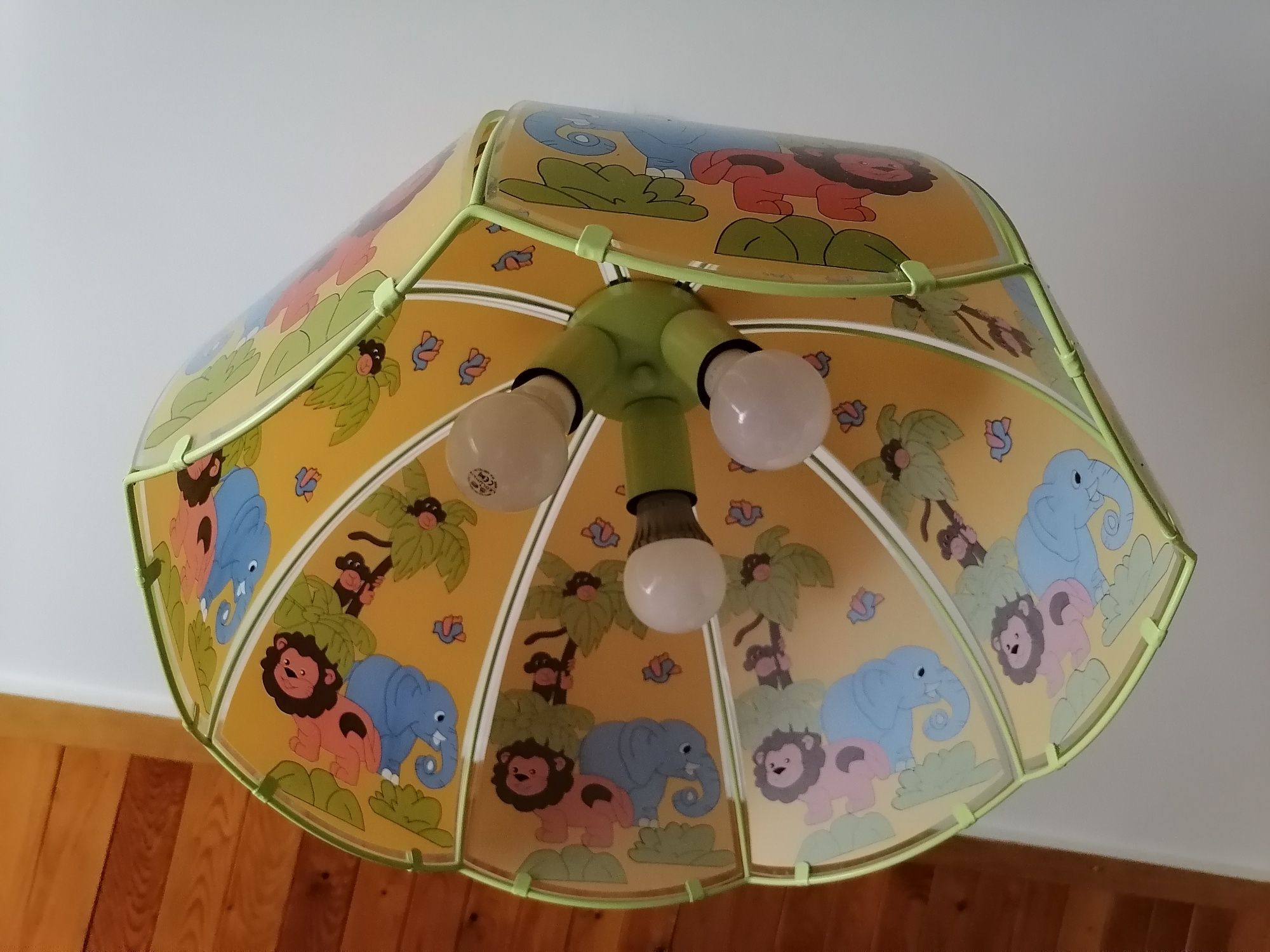 lampa wisząca w zwierzęta dziecięca do pokoju dziecięcego żyrandol