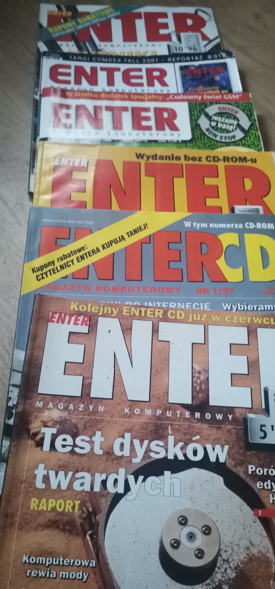 Magazyn komputerowy Enter 6numerów