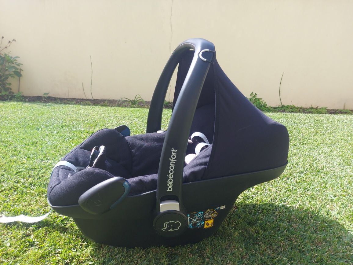 Cadeira Auto Bébé Confort Pebble Plus 0+ Nomad Black