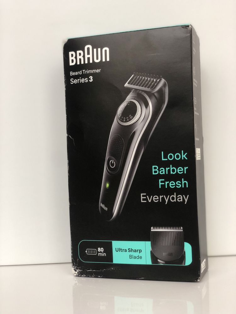 Тример Машинка для стрижки Braun BeardTrimmer Series 3 BT3440