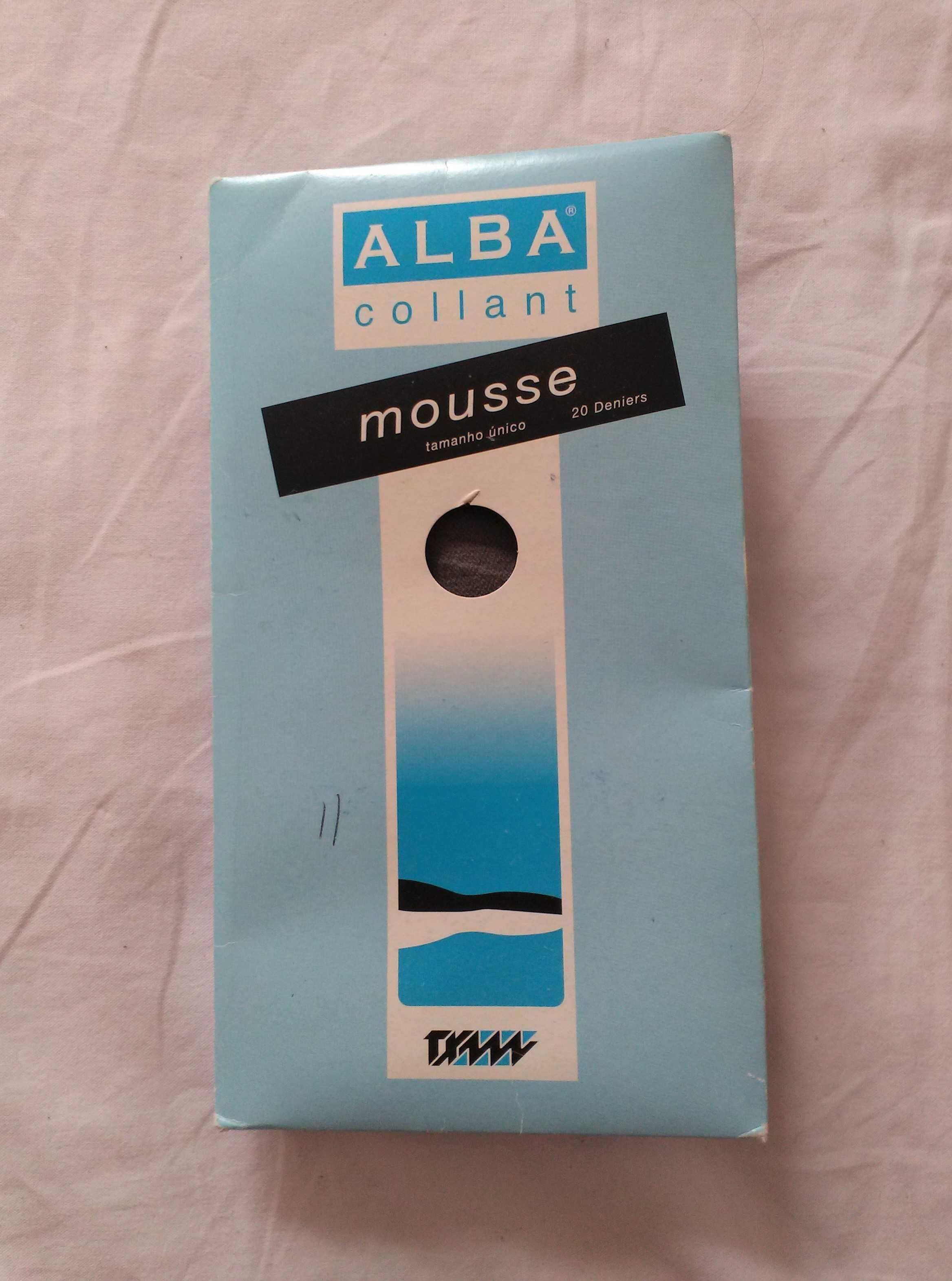 Collants mousse cinzentos, tamanho único - novos