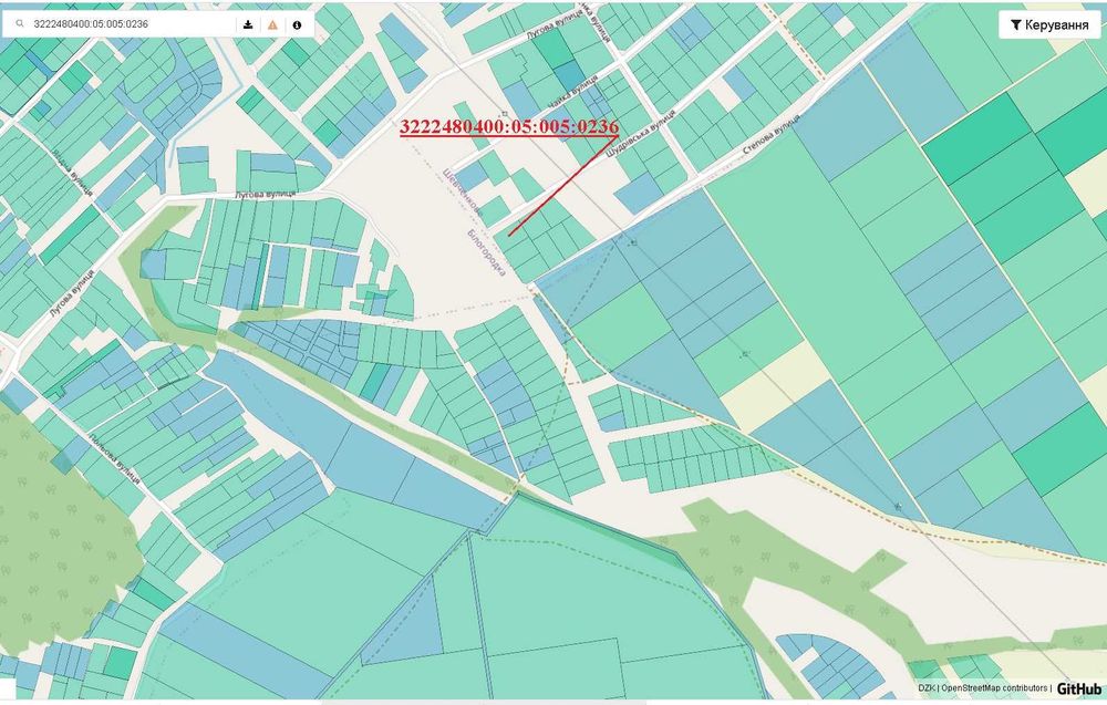 Продаж земельної ділянки 15 сот. Київська обл с.Шевченкове 28200$