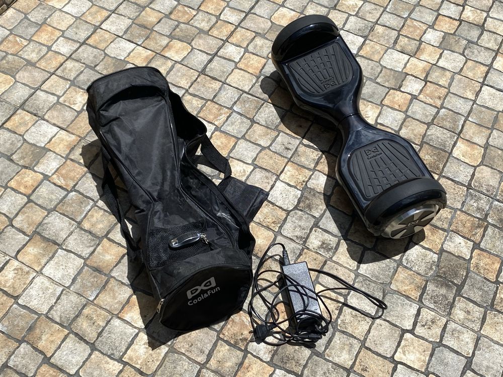 Hoverboard com bolsa