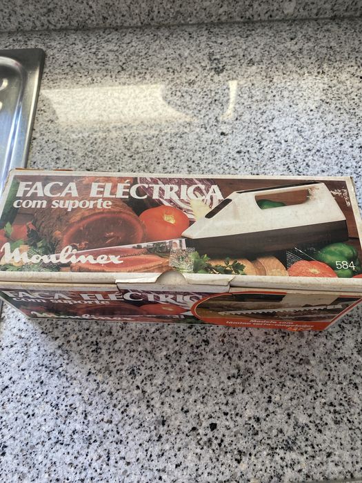 Faca eletrica para cozinha marca Moulinex