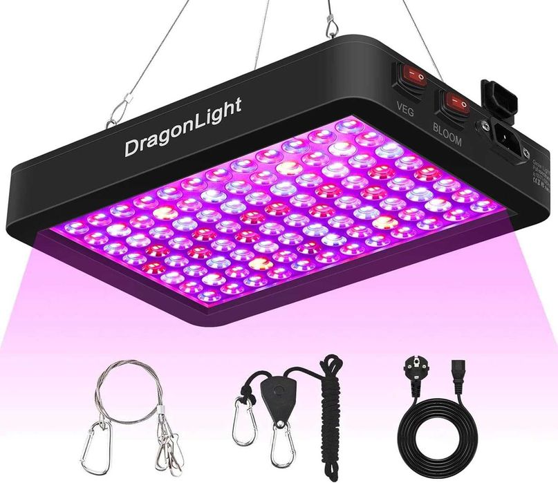 Lampa panel LED do uprawy roślin wzrostu warzyw pełne spektrum GROW