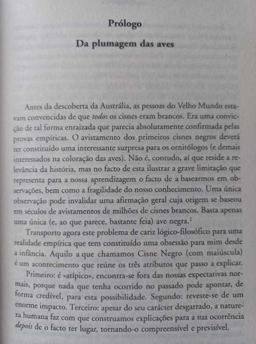 O Cisne Negro - Nassim Nicholas Taleb