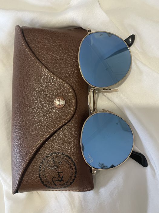 Óculos de sol espelhados azuis - Ray Ban