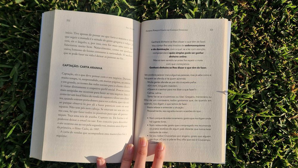 Livro - Escrevo Porque Gosto de Ganhar Dinheiro - Isra Bravo