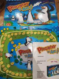 Gra planszowa pingwiny w akcji