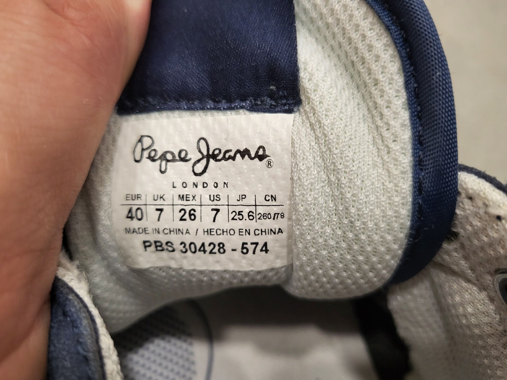 Buty PEPE JEANS ROZM.40 stan idealny