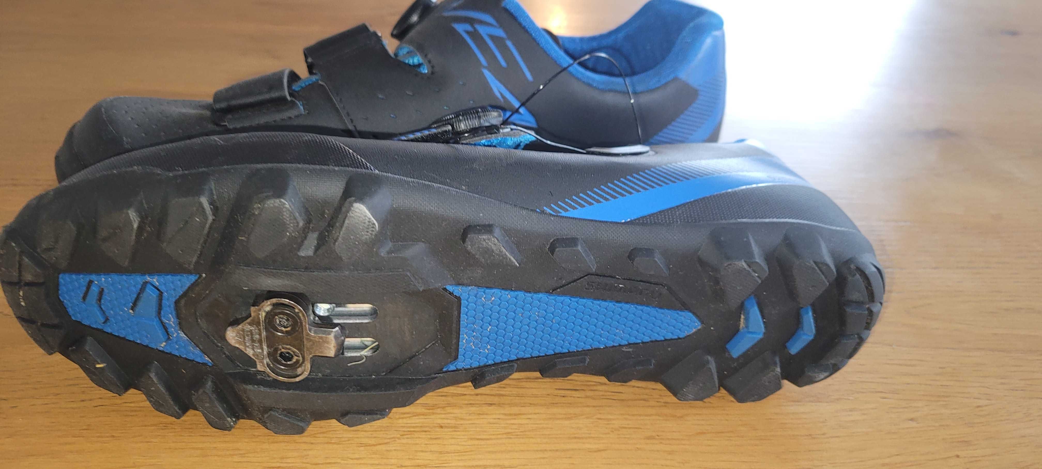 Buty rowerowe wpinane w pedały rozm.45