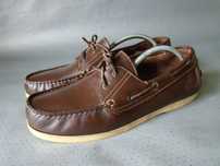 Кожаные топсайдеры GO DOCKSIDES 45 - 44р оригинал мокасины лоферы