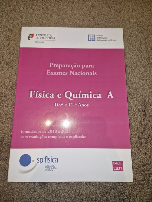 Preparação para Exames Nacionais Física e Química A 10/11