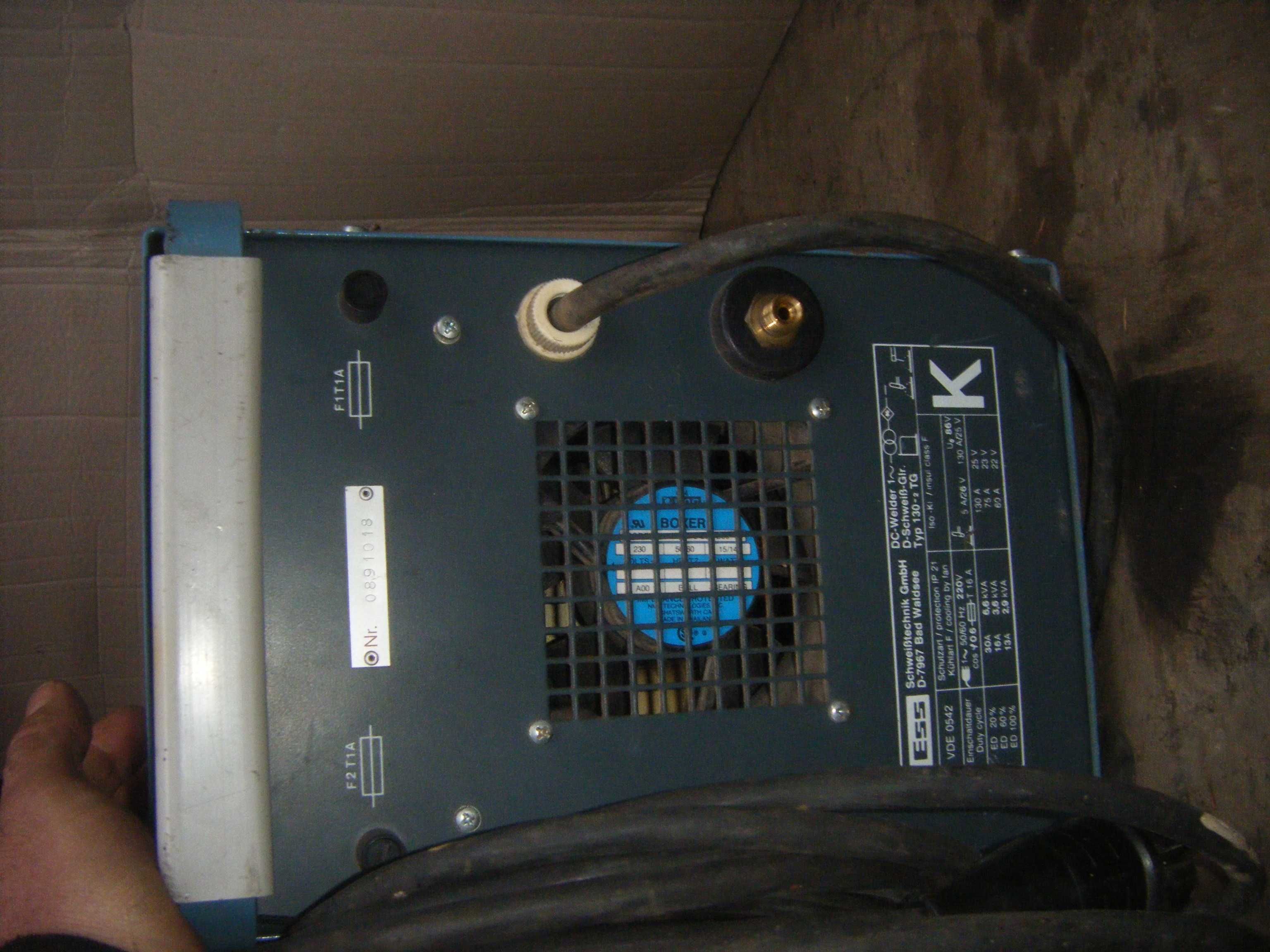 ESS 130 Tg Spawarka / Spawarka TIG, Spawarka inwertorowa,