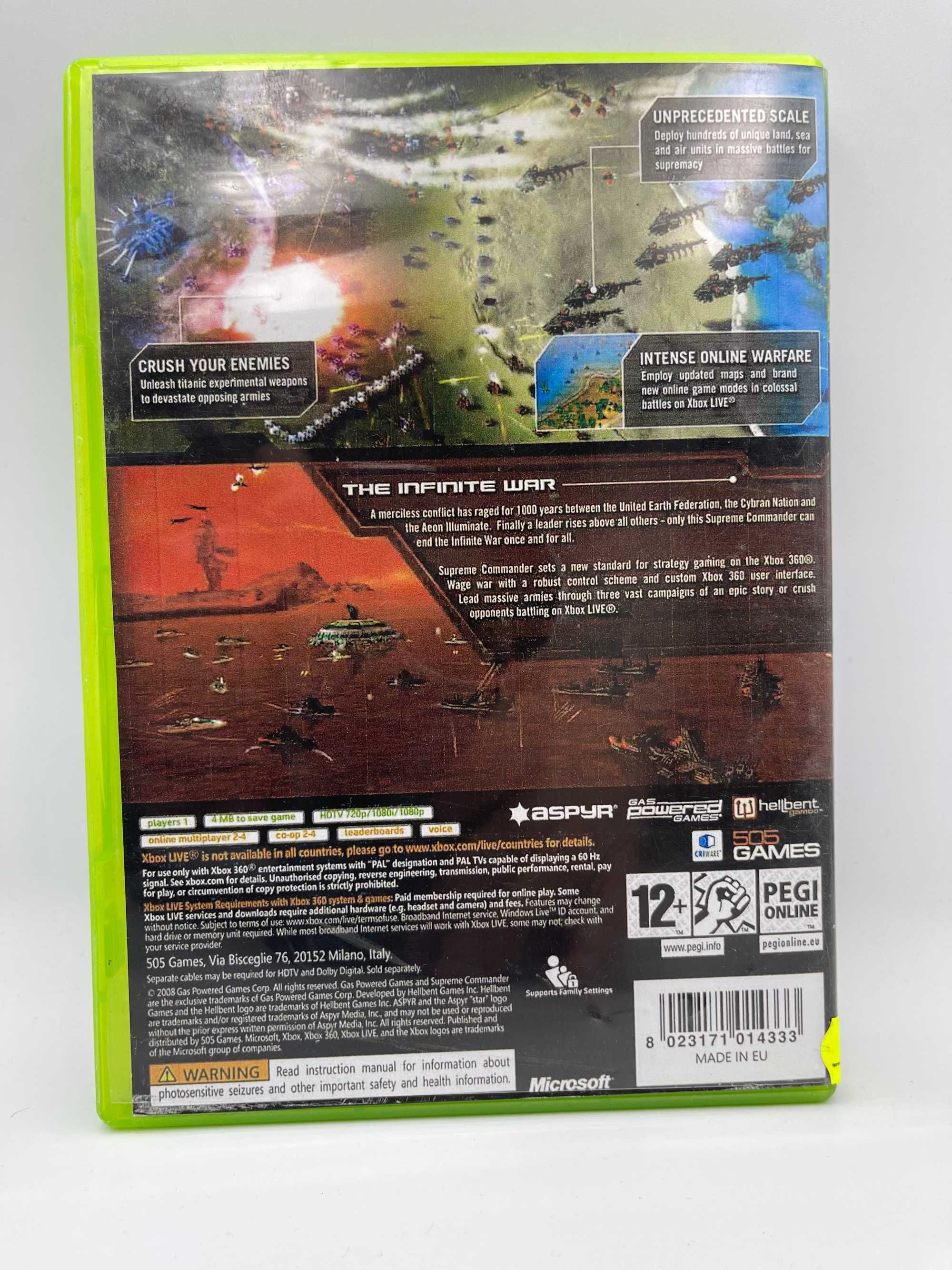 Supreme Commander Xbox 360