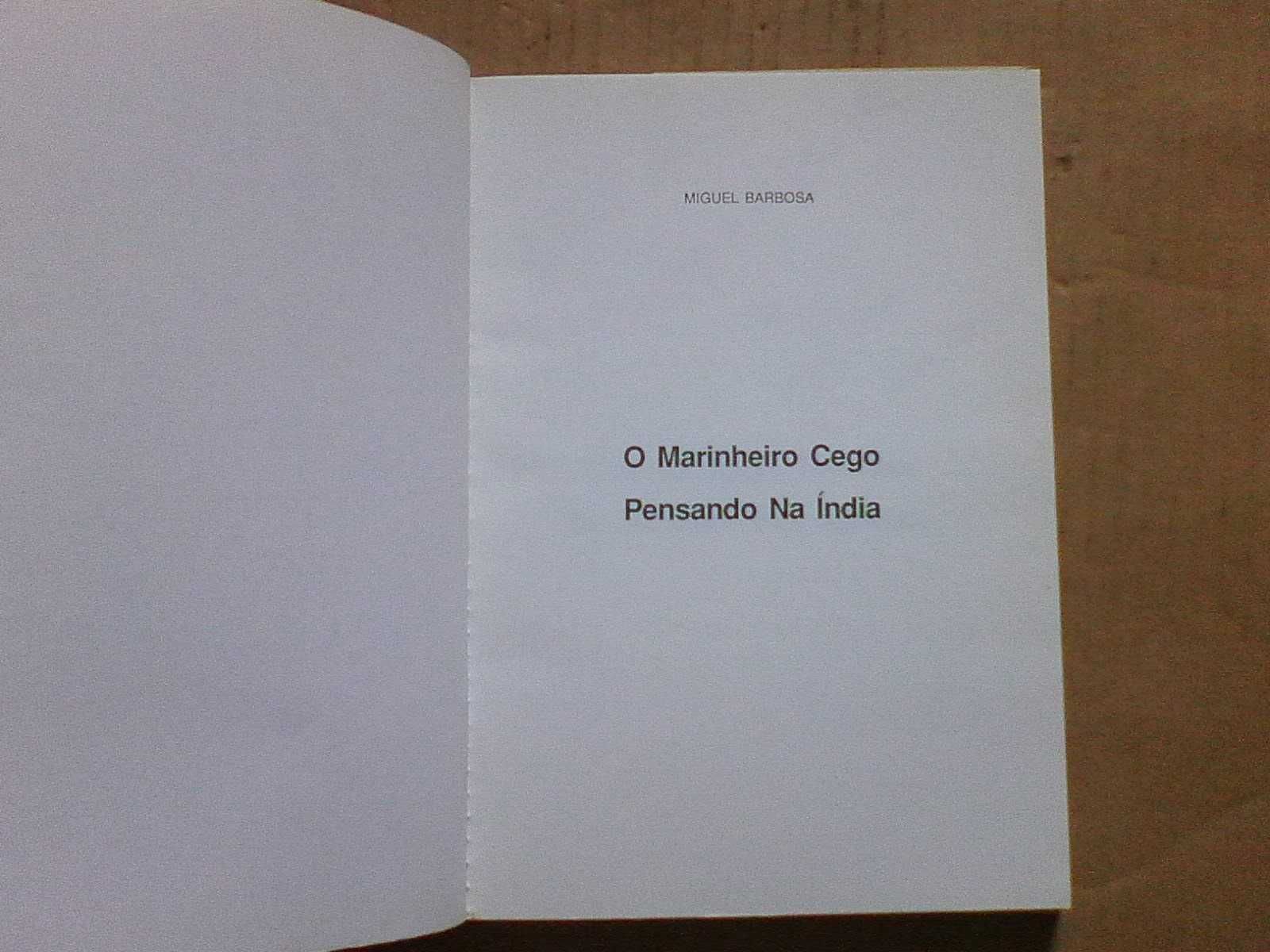 O marinheiro cego pensando na Índia - Numerado (14) e assinado