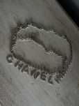 Pasek chanel srebny