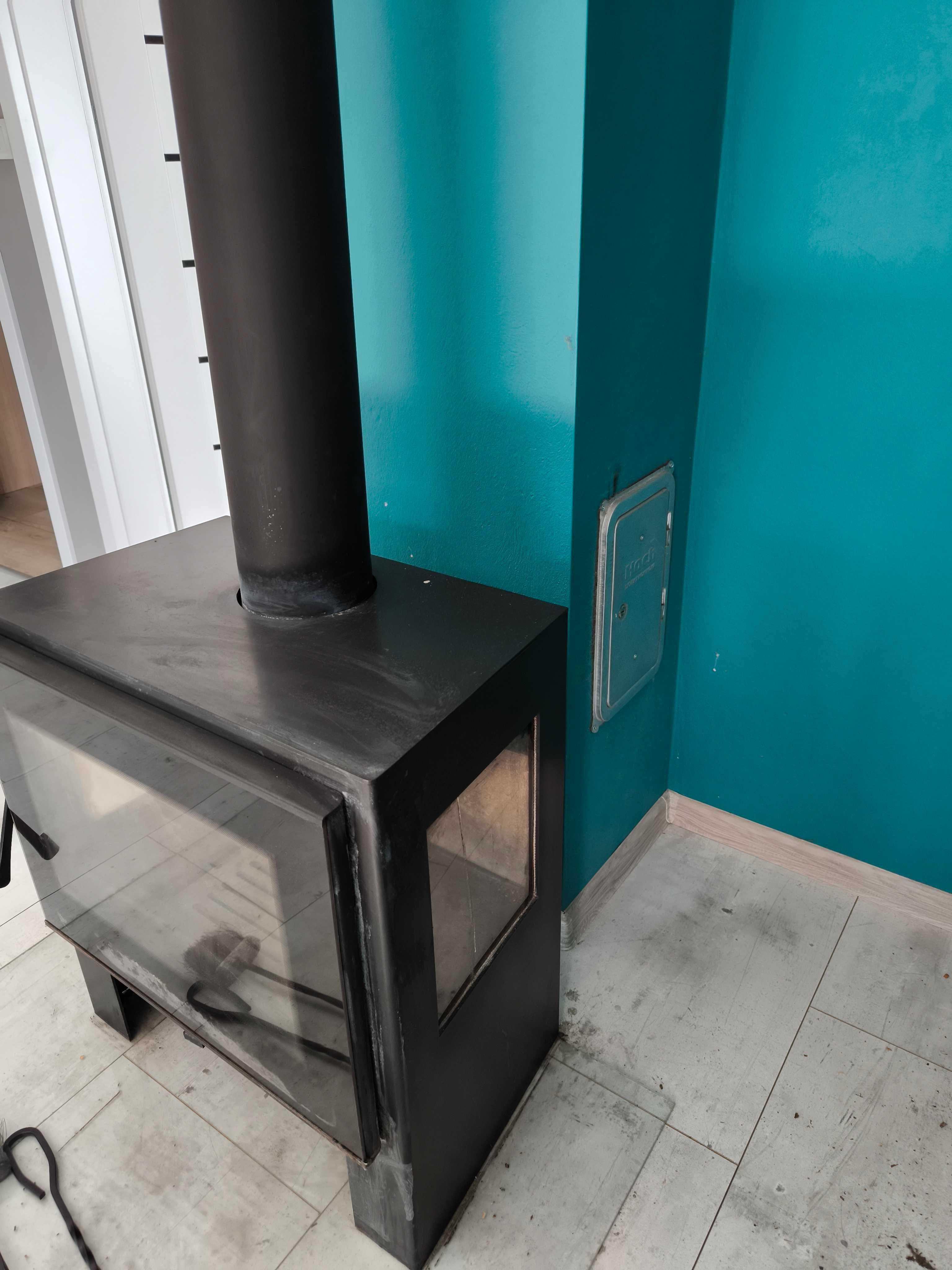 piec koza trzyszybowa Panadero Piec stalowy Java Wall Ecodesign 5,9kv