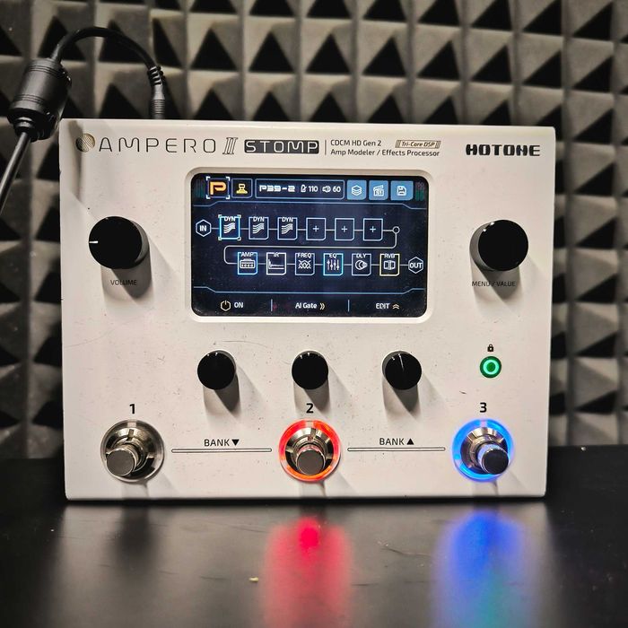 Multiefekt gitarowy / basowy Hotone Ampero II stomp MP-300