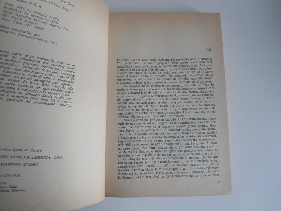 Os Nus e os Mortos II por Norman Mailer