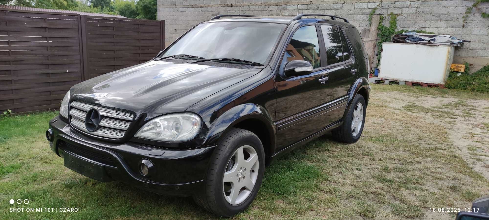 mercedes ml w163 55amg