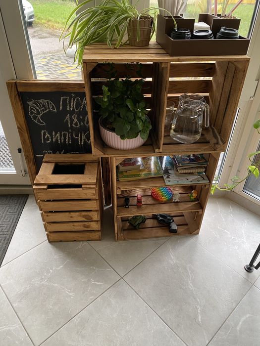 Тумби ящики кавярня/дім