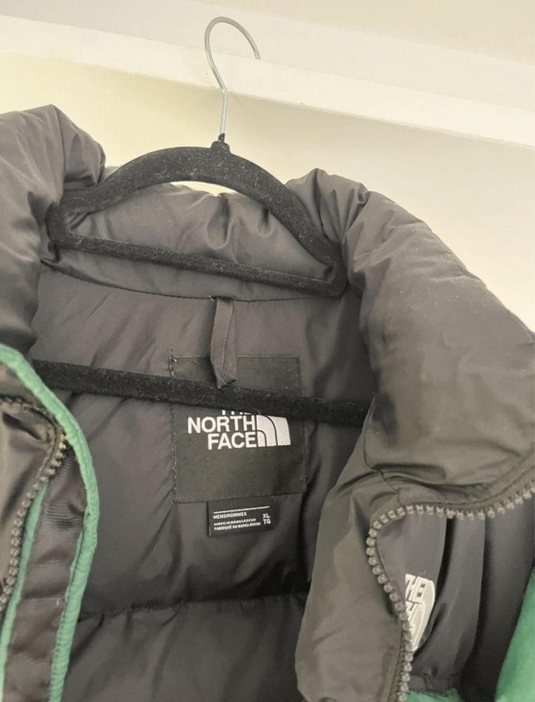 Kurtka TNF the north face nuptse 700 zielona green