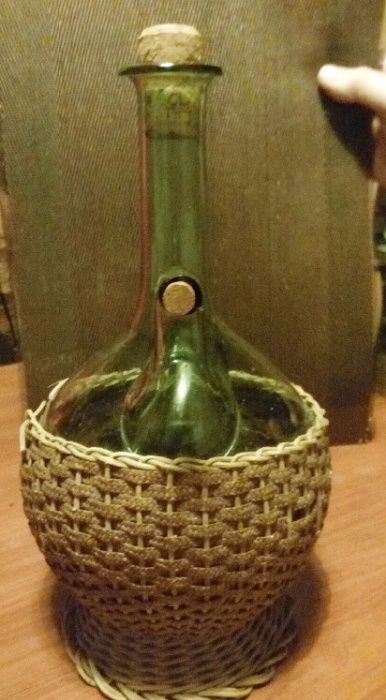 Butelka szklana  na wino