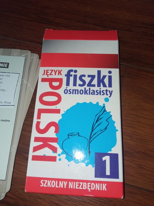 Fiszki ósmoklasisty nowe