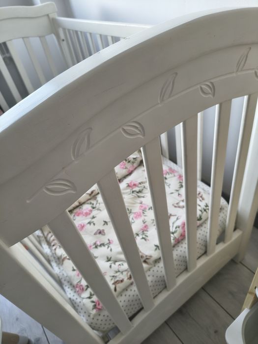 Łóżeczko dziecięce + materac Hilding